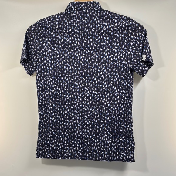Polo Ralph Lauren Classic Fit Golf Polo Shirt Men's M Navy Sailboat NEW - Picture 5 of 7